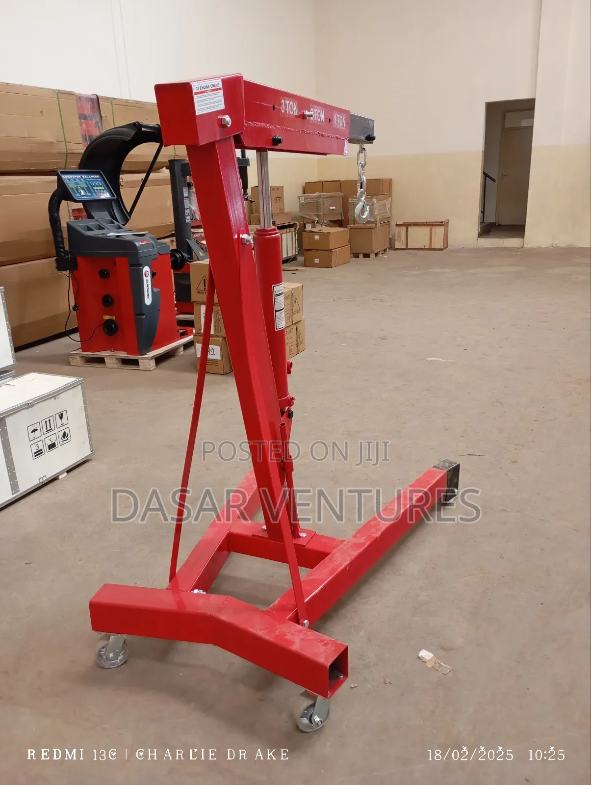 Engine Crane Hoist 3tonnes