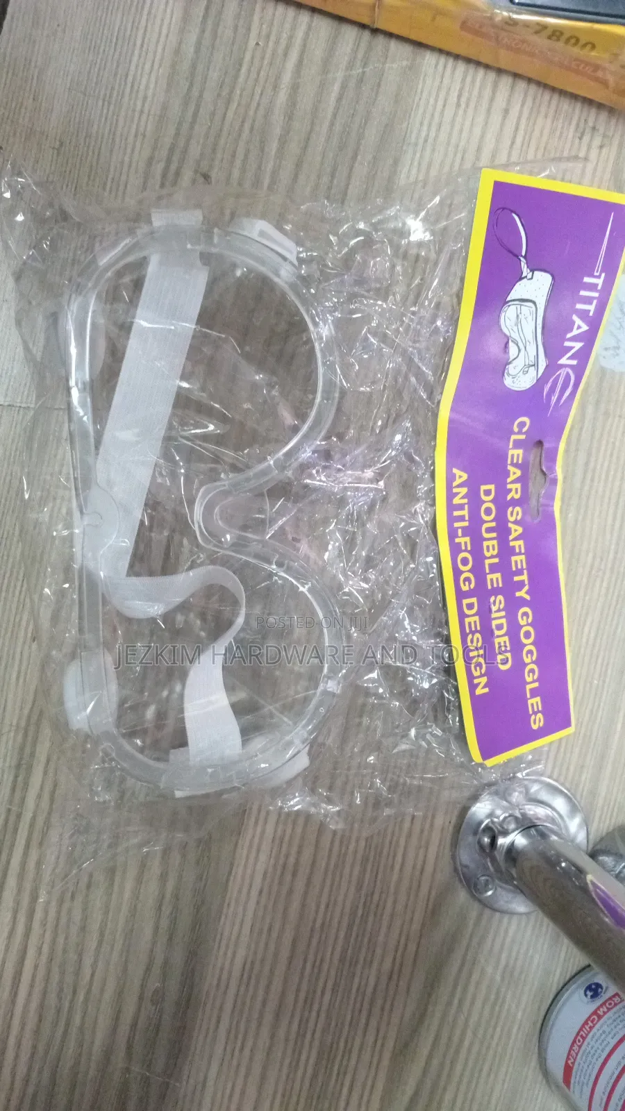 Safety Goggles Clear Anti Fog