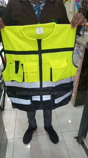 Reflector Jackets With Zip And Pockets