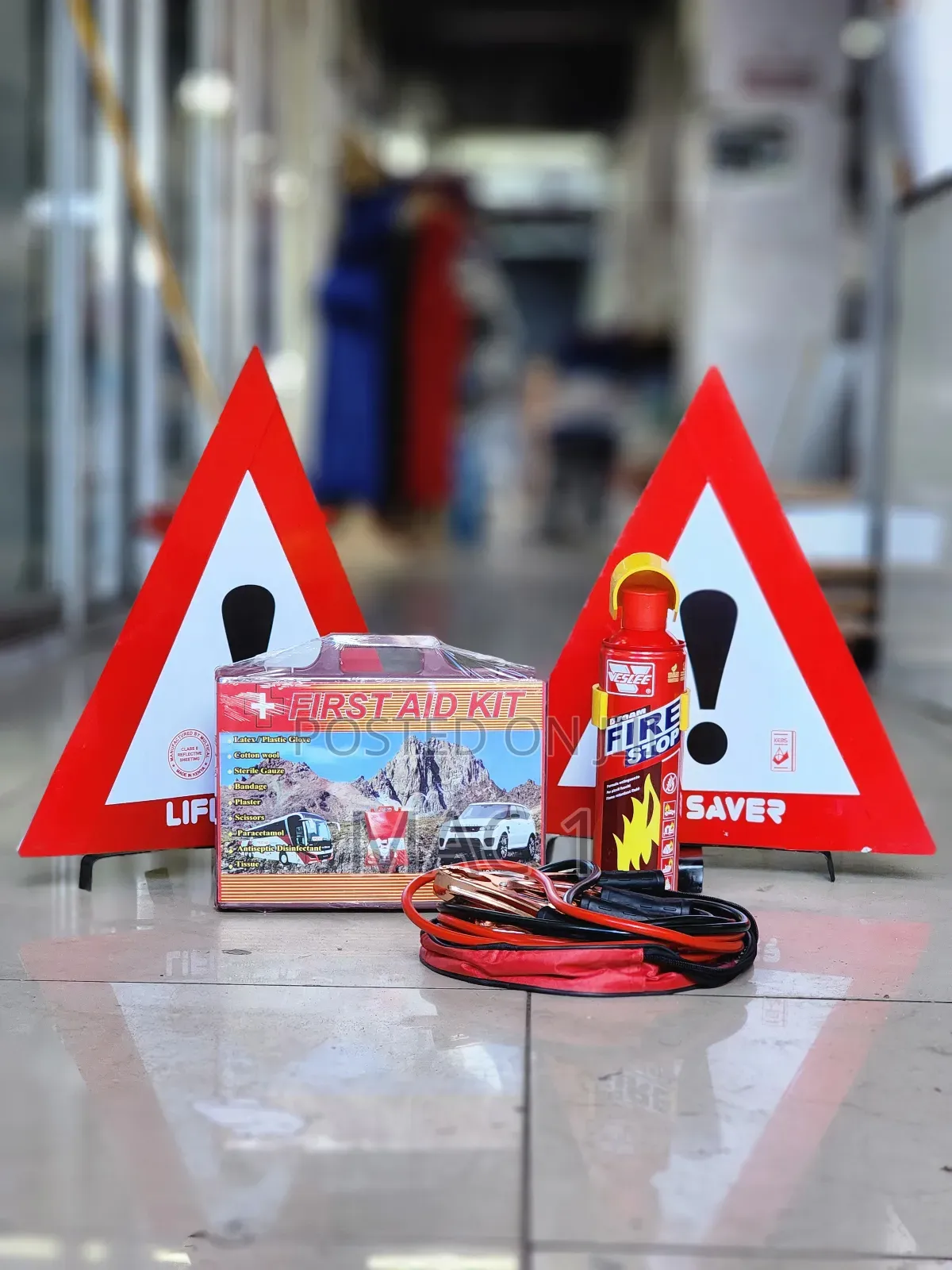 5 in 1 Car Emergency Kit Set