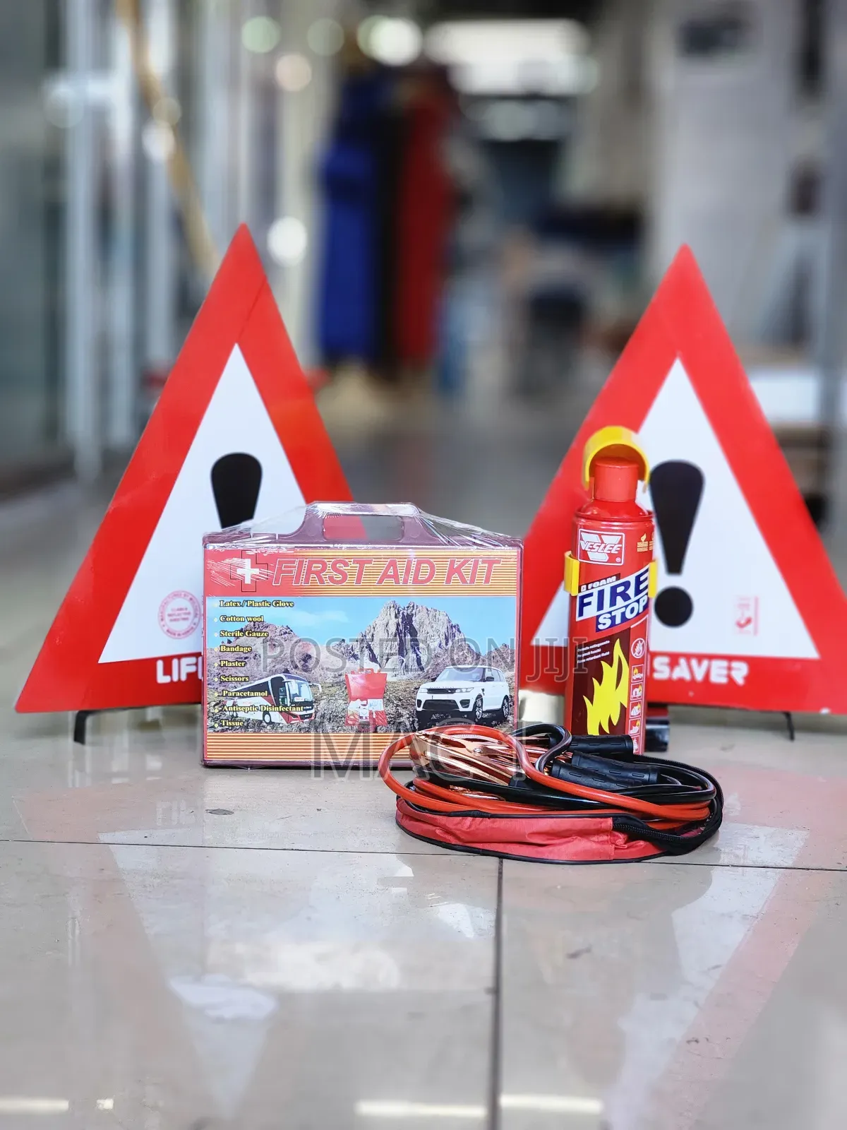 5 in 1 Car Emergency Kit Set
