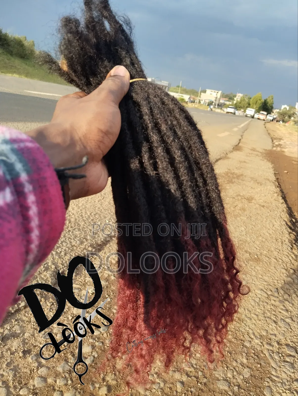 Curly Ends Natural Dreadlocks// Dolooks 8mm X 16inches Long