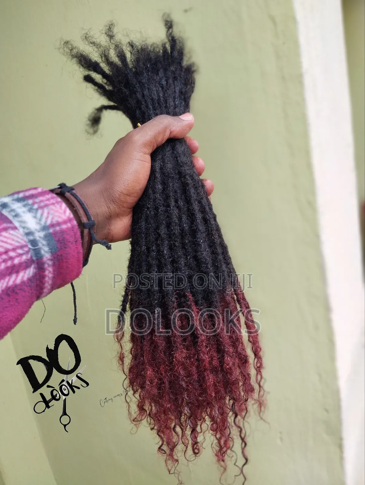 Curly Ends Natural Dreadlocks// Dolooks 8mm X 16inches Long
