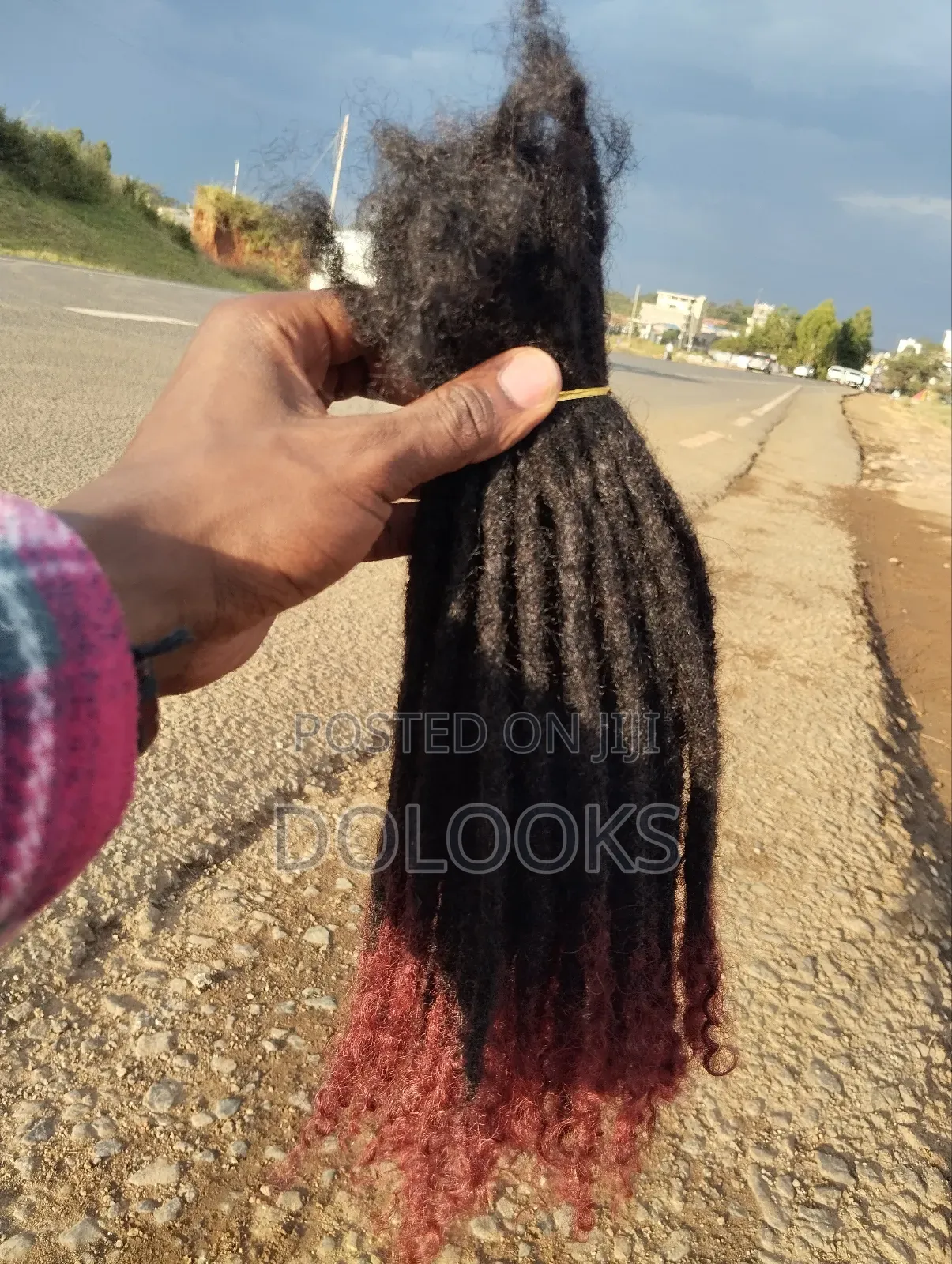 Curly Ends Natural Dreadlocks// Dolooks 8mm X 16inches Long