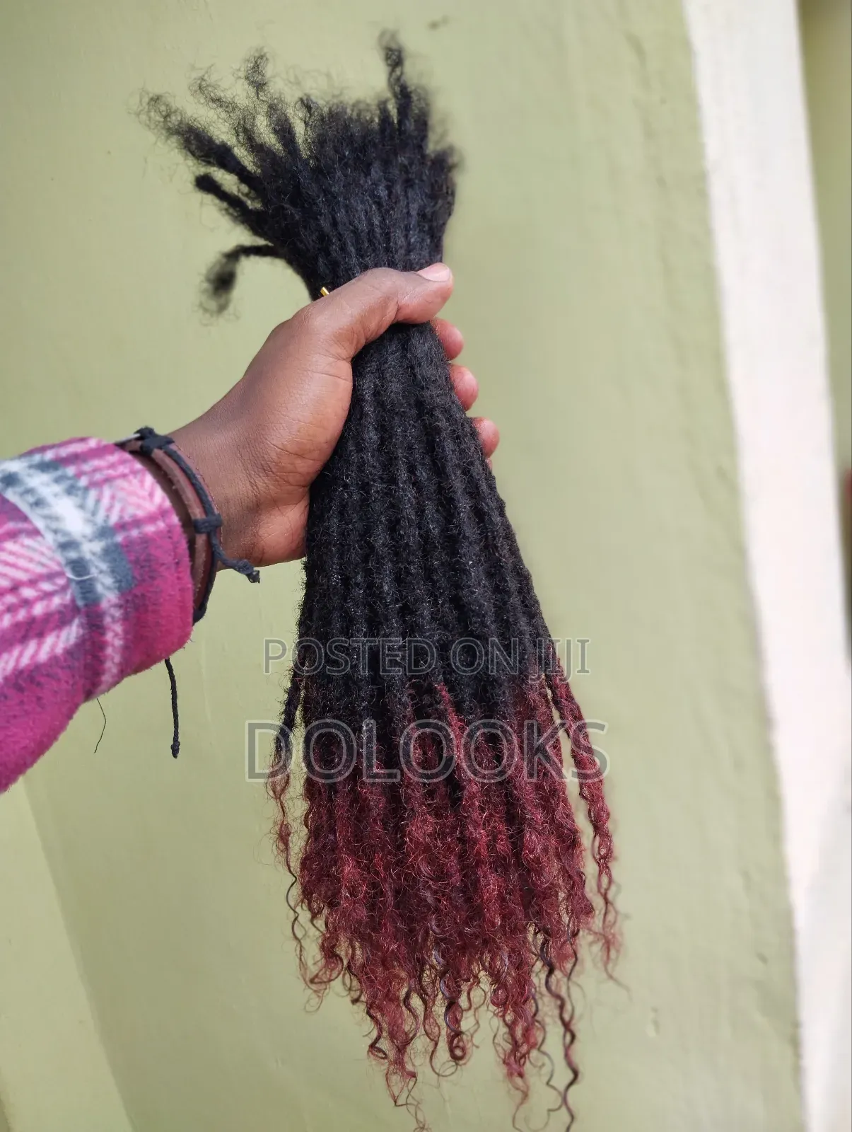 Curly Ends Natural Dreadlocks// Dolooks 8mm X 16inches Long