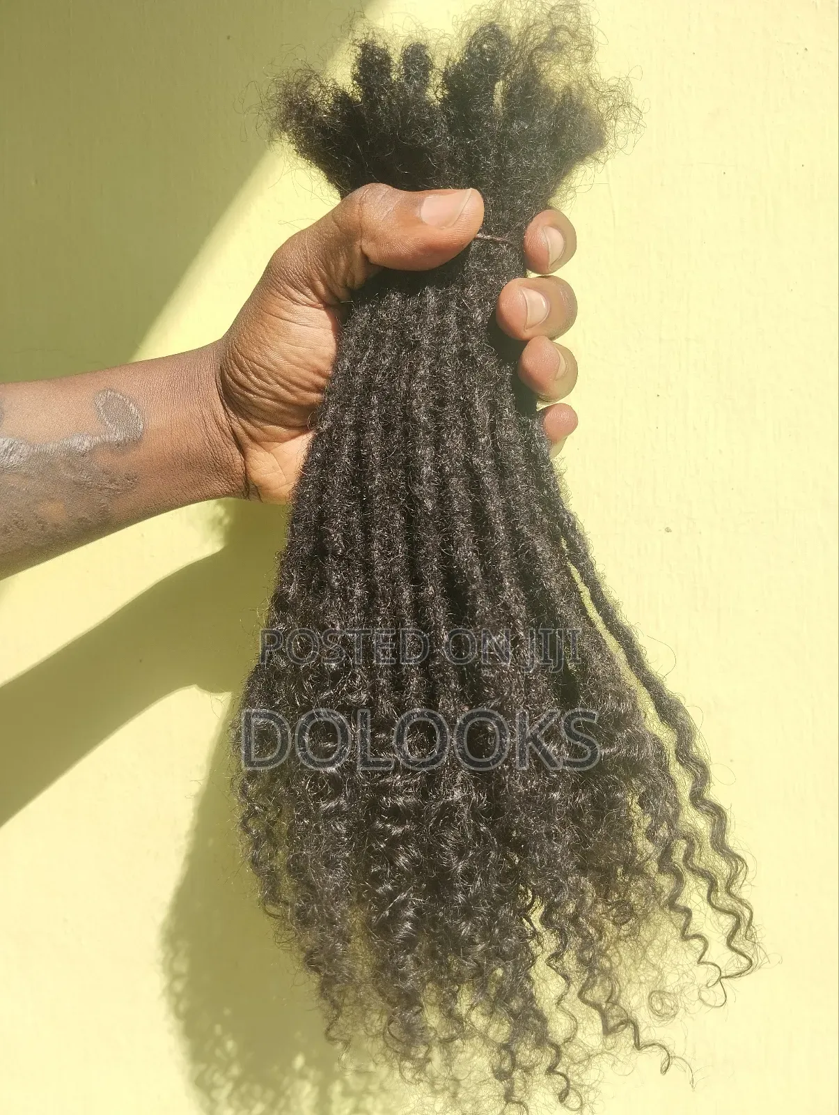 Curly Ends Natural Dreadlocks// Dolooks 8mm X 16inches Long