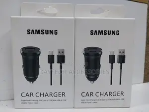 Samsung Car Charger Mini 25w With Type C Cable