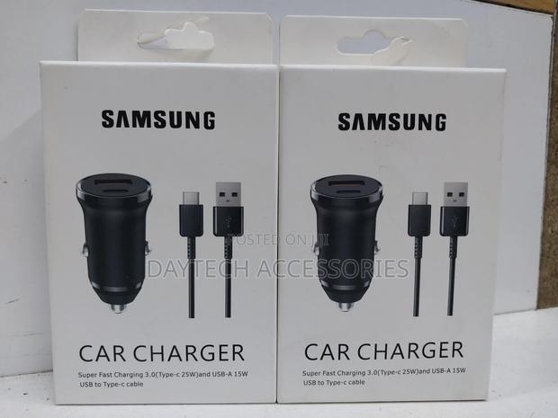 Samsung Car Charger Mini 25w With Type C Cable - main view
