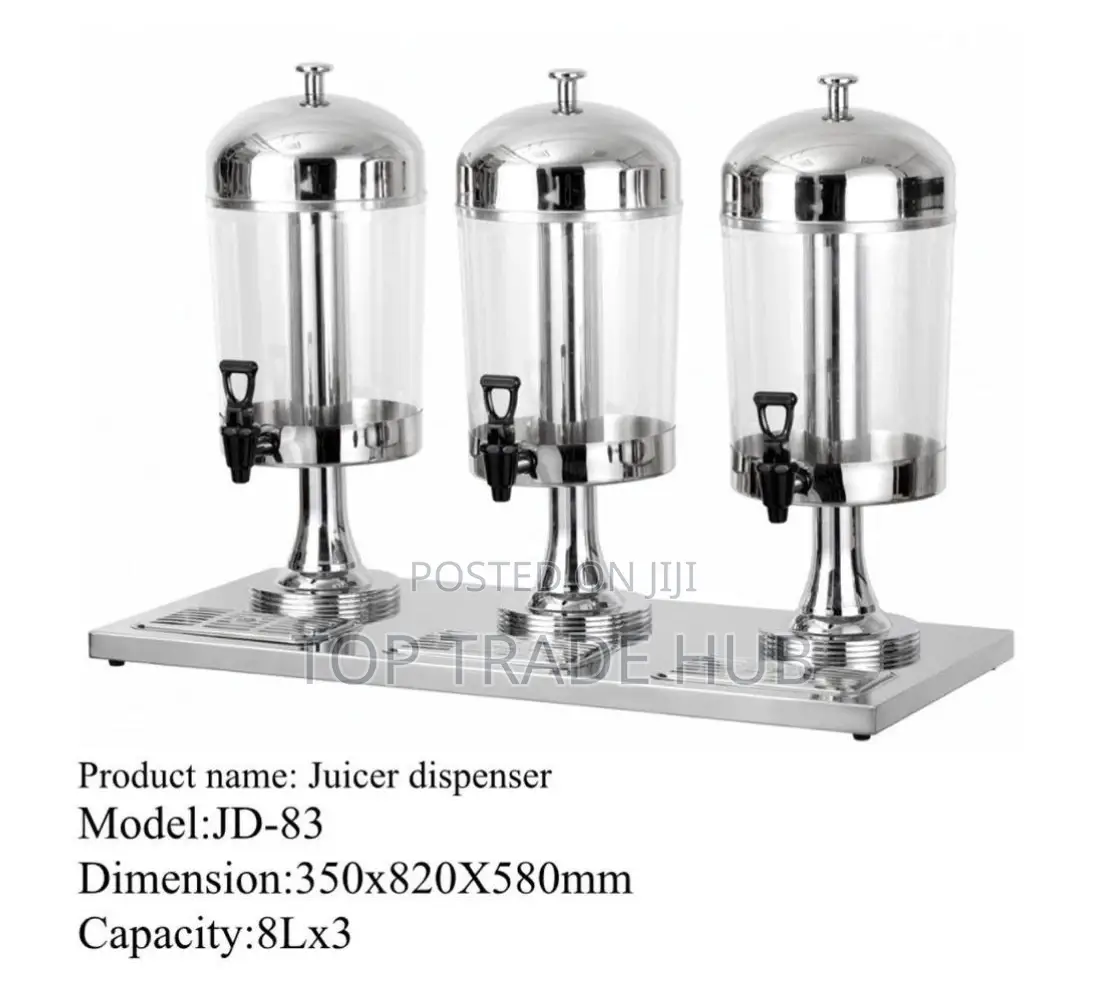 Premier Juice Dispenser Three Chambered 24L Capacity