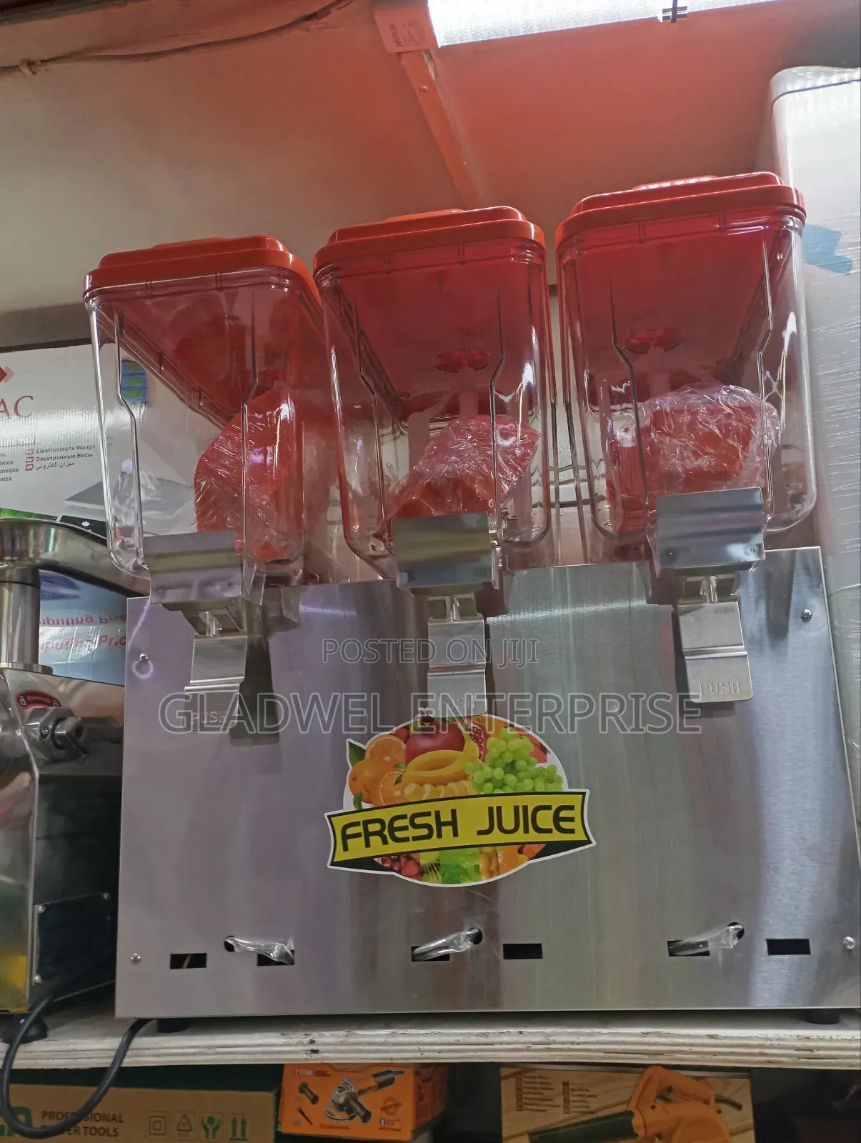 Preferred Fresh Juice Dispenser/3tap With Cooler
