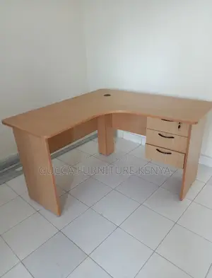 Office Tables:120cm Wooden Curved Simple Office Desk