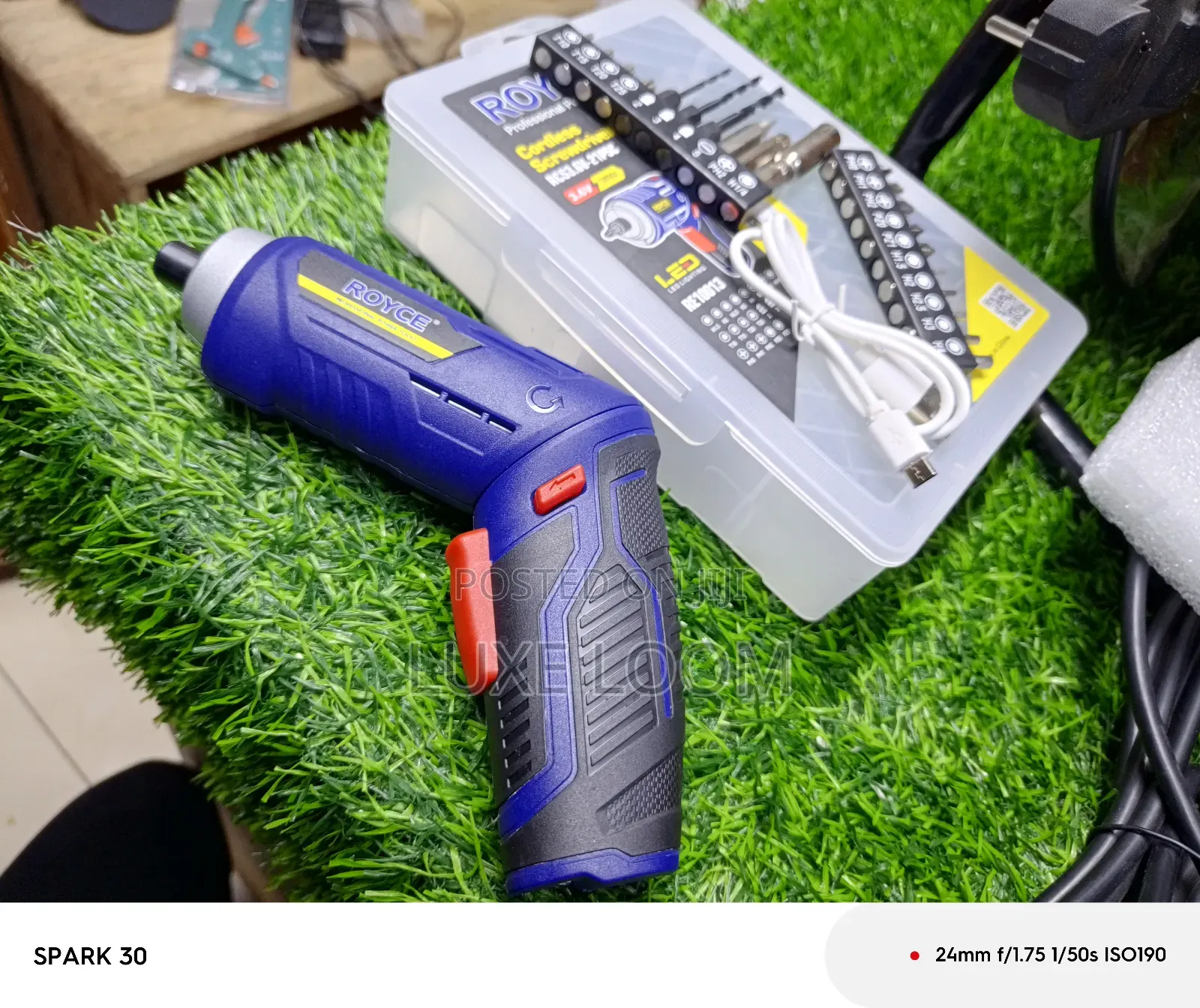 Cordless Screwdriver 3.6v