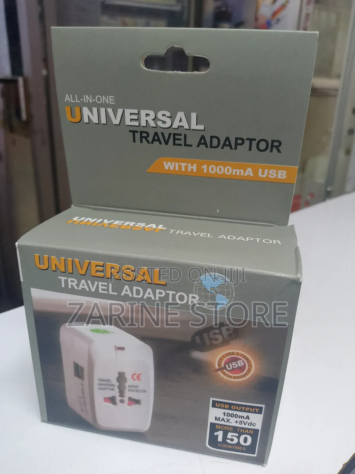All in One Travel Universal Adaptor With USB Port