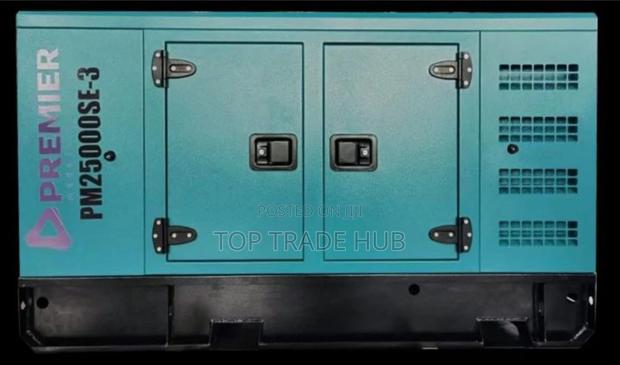 Premier 30kva Diesel Super Silent Generator 3 Phase - main view