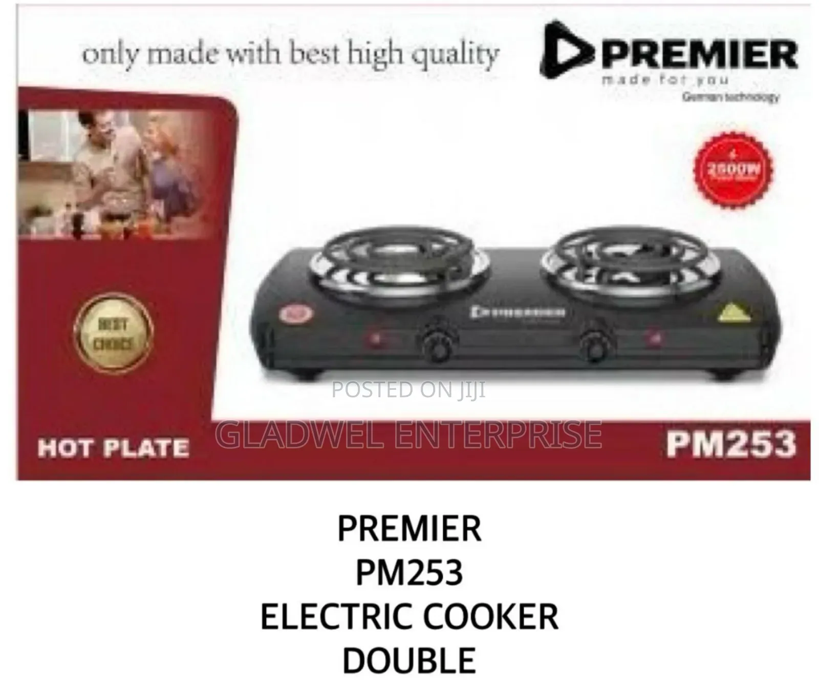 Quality Hot Plate Cooker Double
