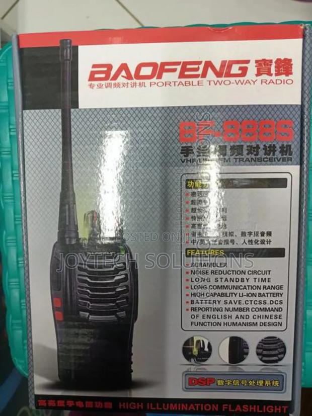 Bf.888s Radio Calls 5kms Long Communication Range.