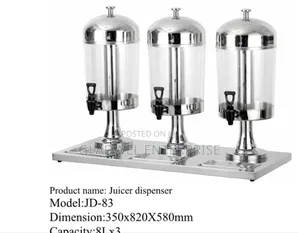 Manual Juice Dispenser 3column
