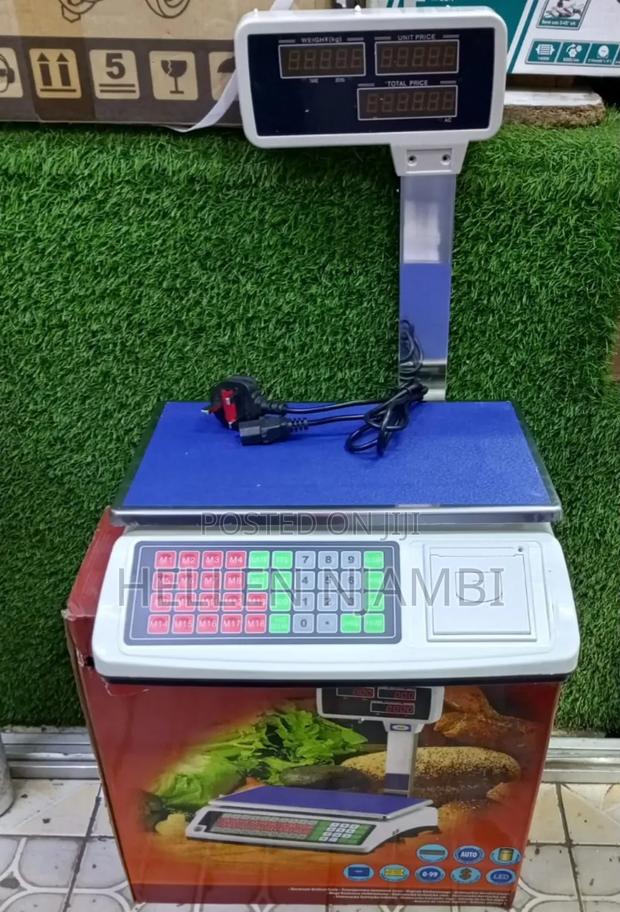 Receipt Scale - main view