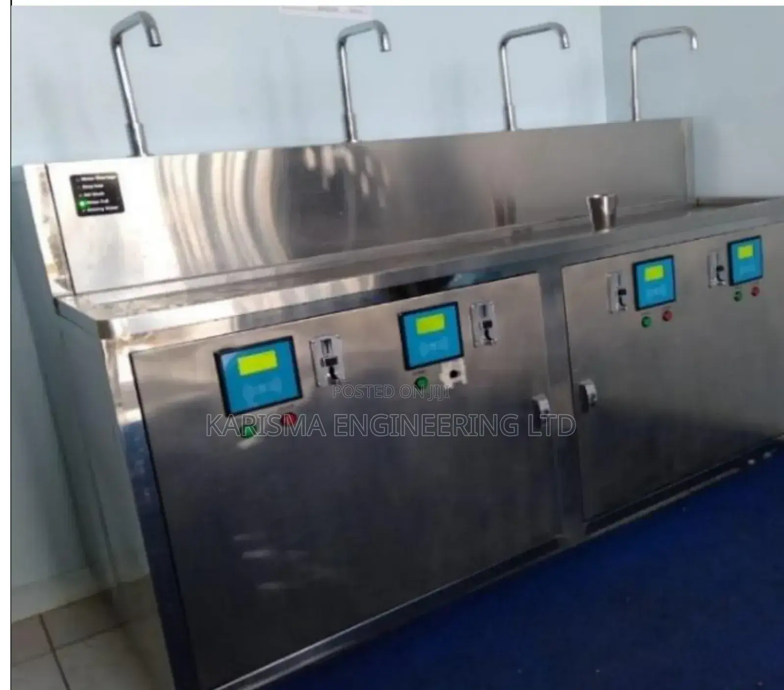 Fresh Water Coin Acceptor Filling Station