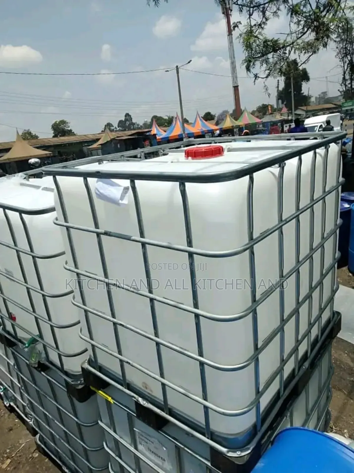 High Capacity Cube Tanks