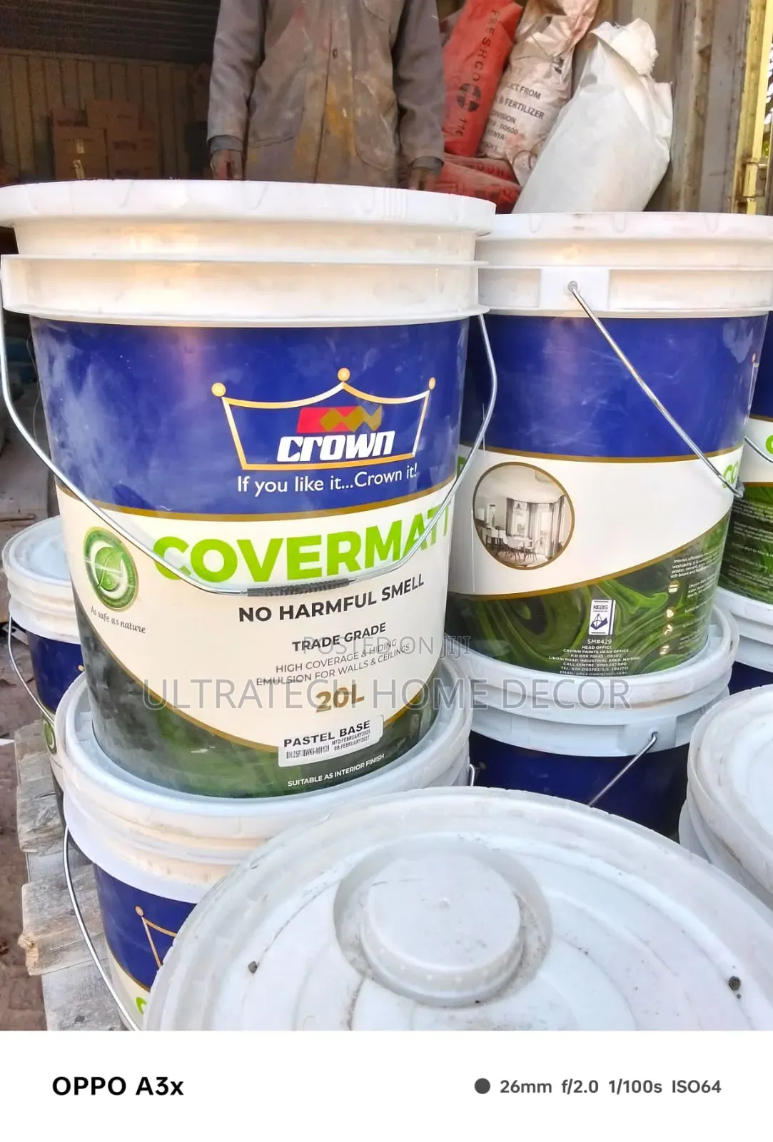 Crown Covermatt Emulsion (Undercoat)