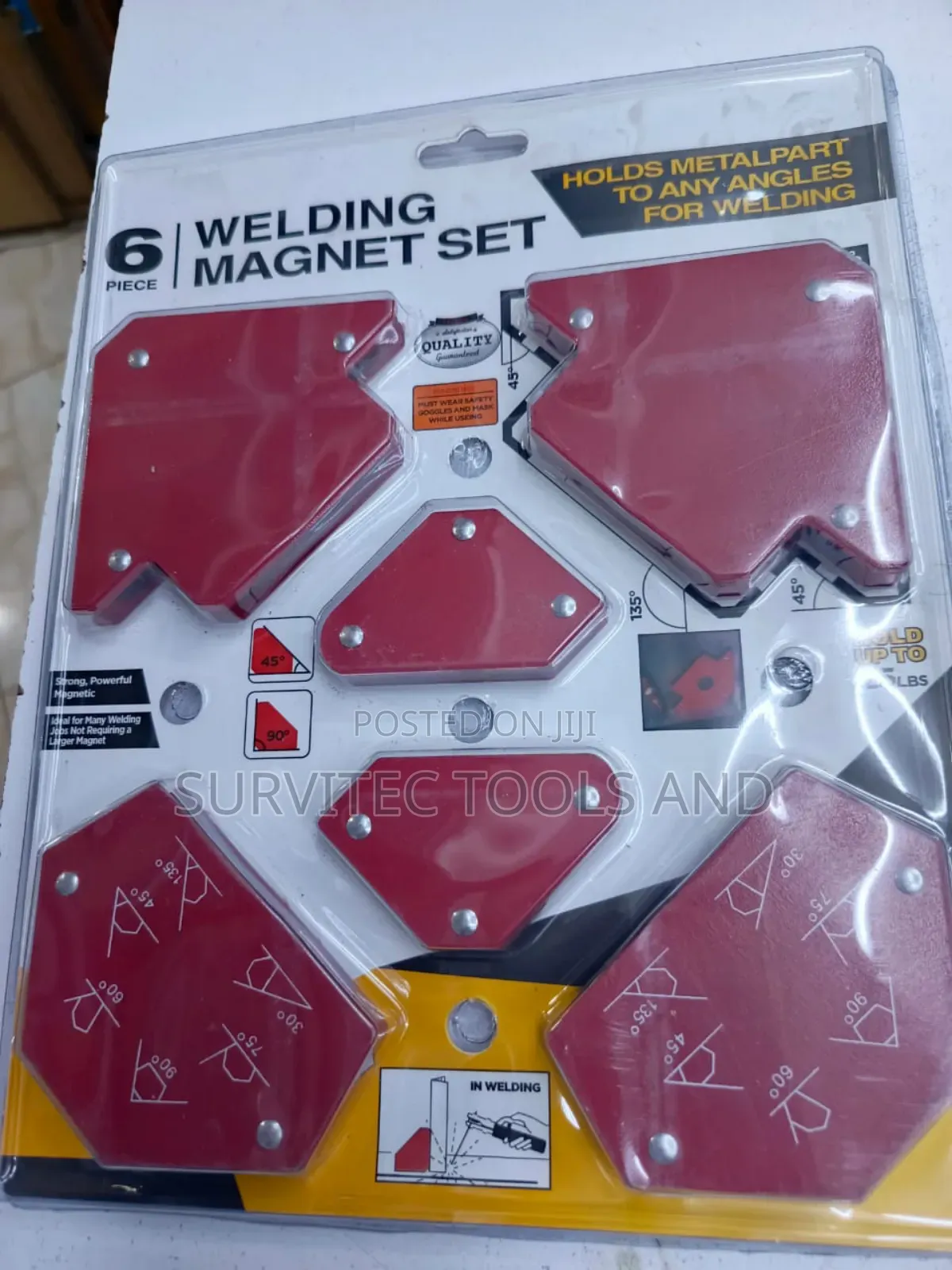 6pc Magnetic Welding Holder
