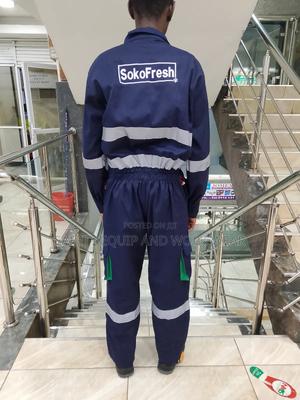 High Visibility Cargo Jumpsuit (Branded) - thumbnail 2