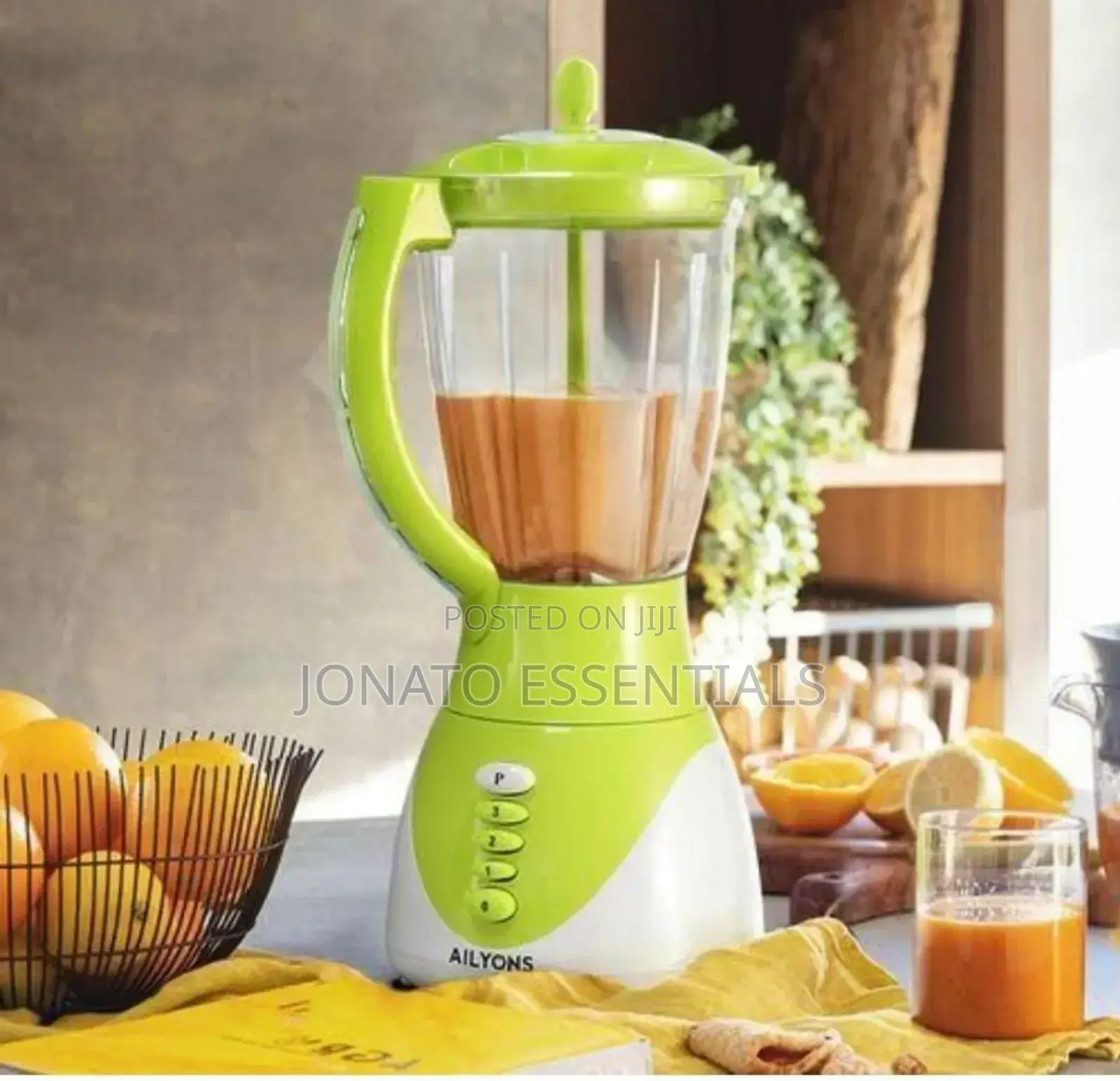 Ailyons Electric Blender, 2in1 Kitchen Blender With Grinder
