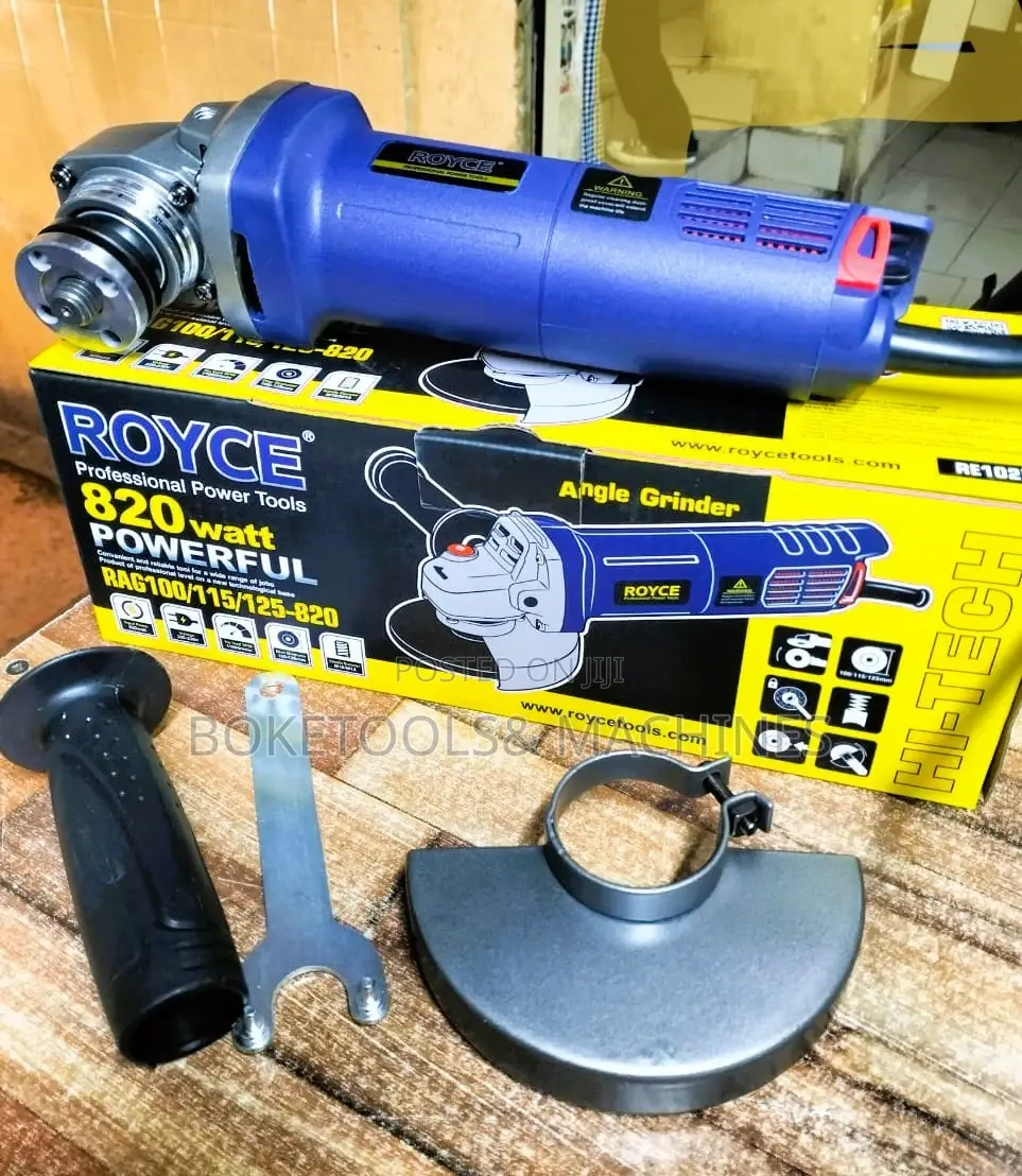 Royce 4"  Angle Grinder
820 Watts