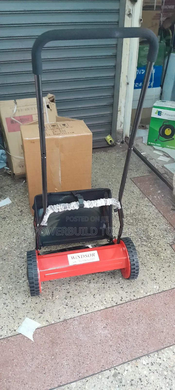 Lawnmower 16"/Walk Behind/With Dust Collecting Bag