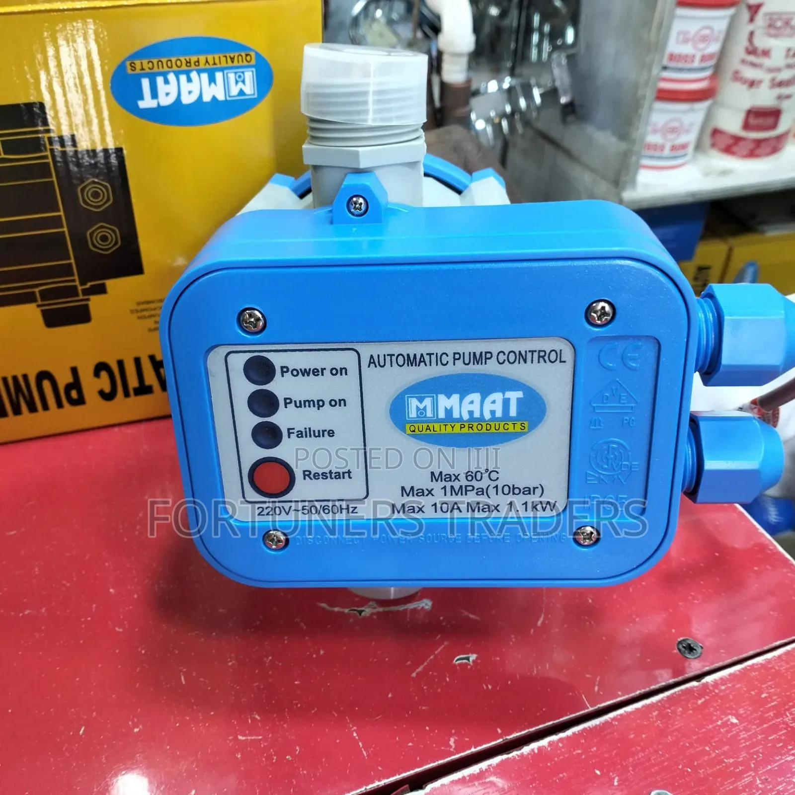 Pressure Control Water Pump Control