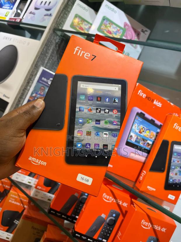 New Amazon Fire 7 16 GB Silver - main view