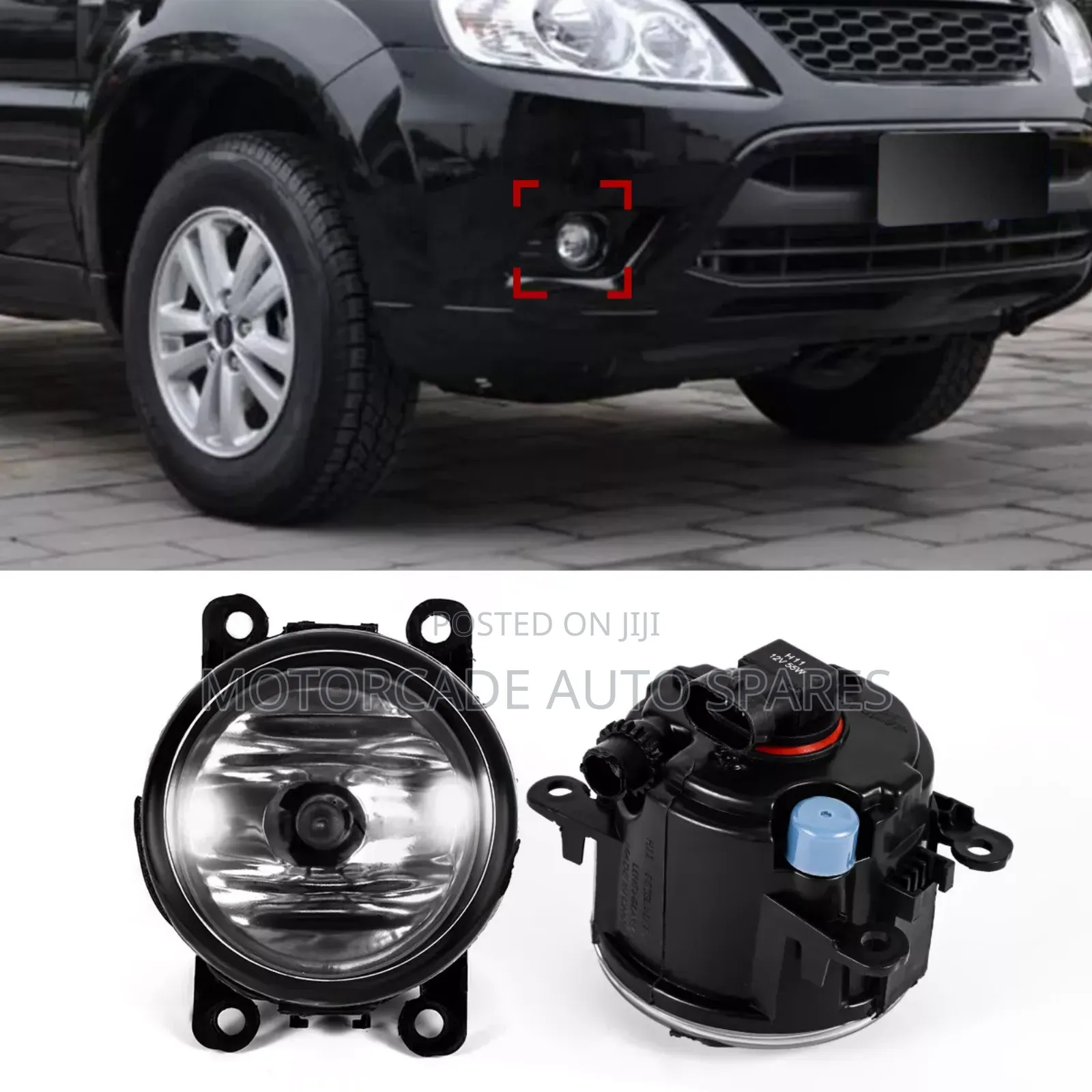 Nissan Car Universal Fog Lights Set