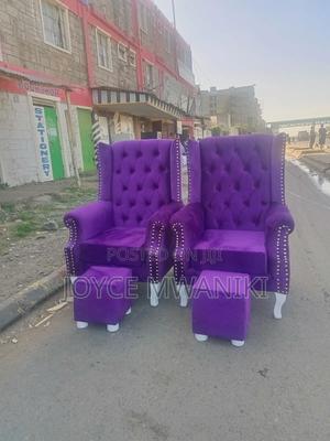 Pedicure Seats Purple, 2 Pieces - thumbnail 2