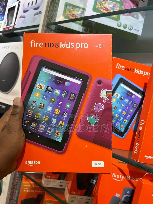 New Amazon Fire HD 8 Kids Pro 32 GB White - main view