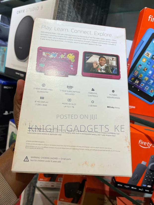 New Amazon Fire HD 8 Kids Pro 32 GB White - thumbnail 2