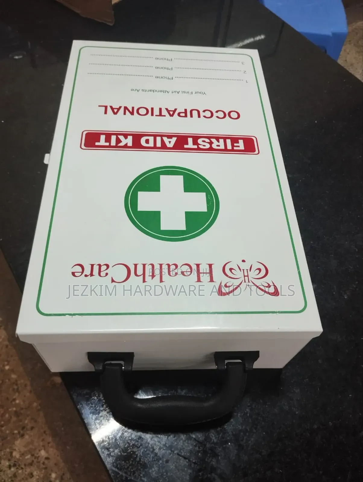 First Aid Kit Occupational Metalic Wall Mountable