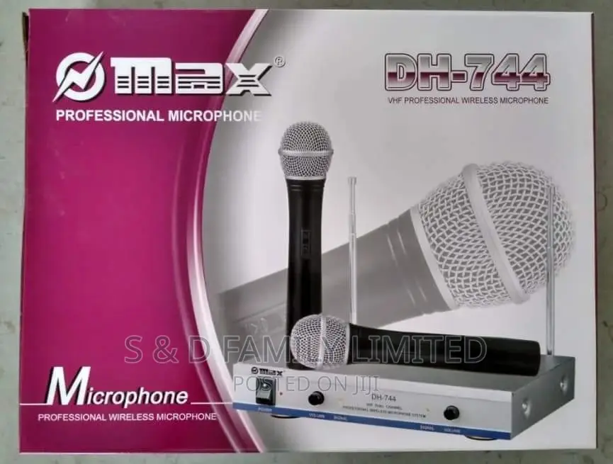 Max DH-744 Wireless Microphone