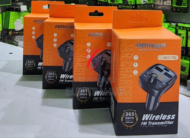 Amaya ACC-T02 Wireless FM Transmitter New Sealed - thumbnail 2