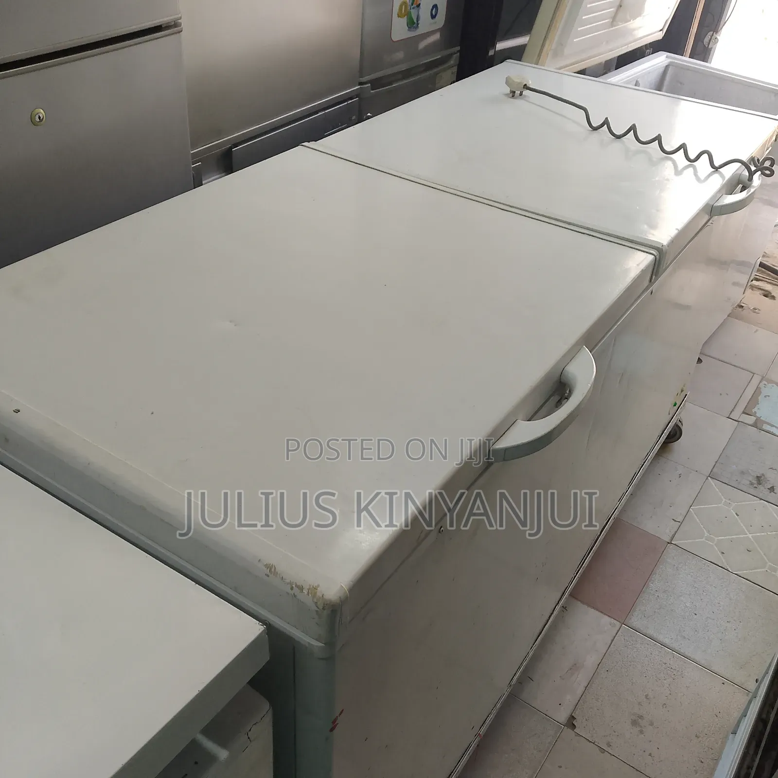 Large Two Doors Chest Freezer