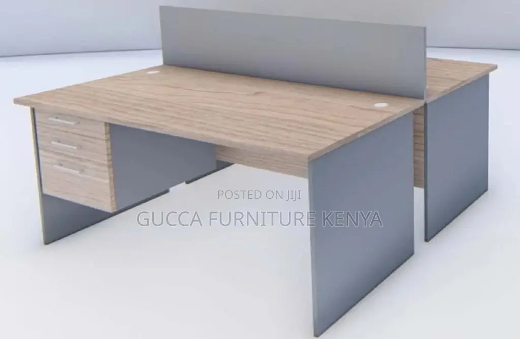 Workstations: 2-Way Wooden Modular Locally Built Workstation