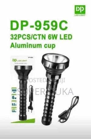 DP 959C LED Emergency Torch Light Rechargeable, Battery Type - thumbnail 2