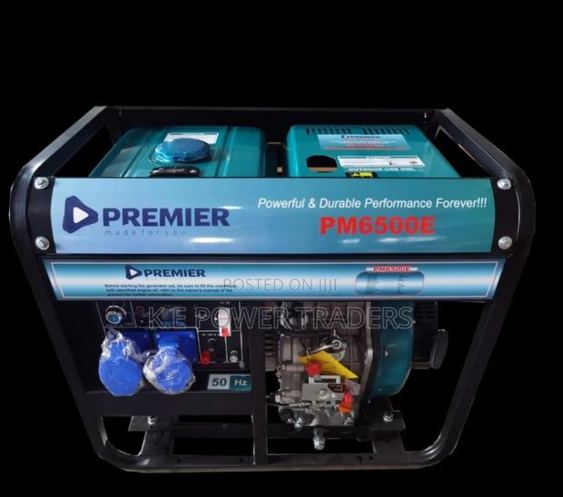 Portable 6.6kva Diesel Generator - main view