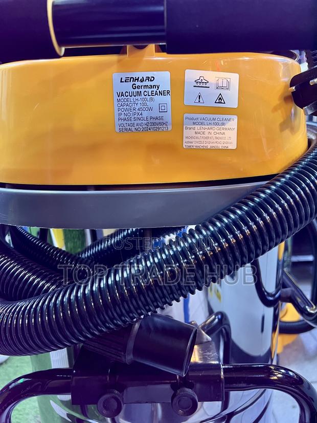 Lenhard Germany 100L Vacuum Cleaner 4500W - thumbnail 3