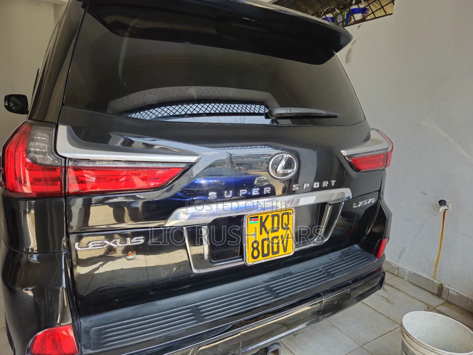 Lexus LX 2017 Black