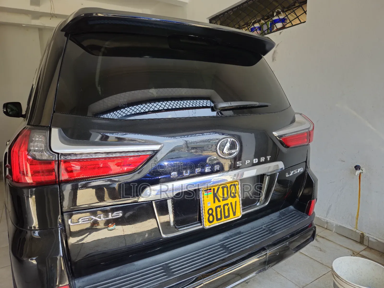Lexus LX 2017 Black
