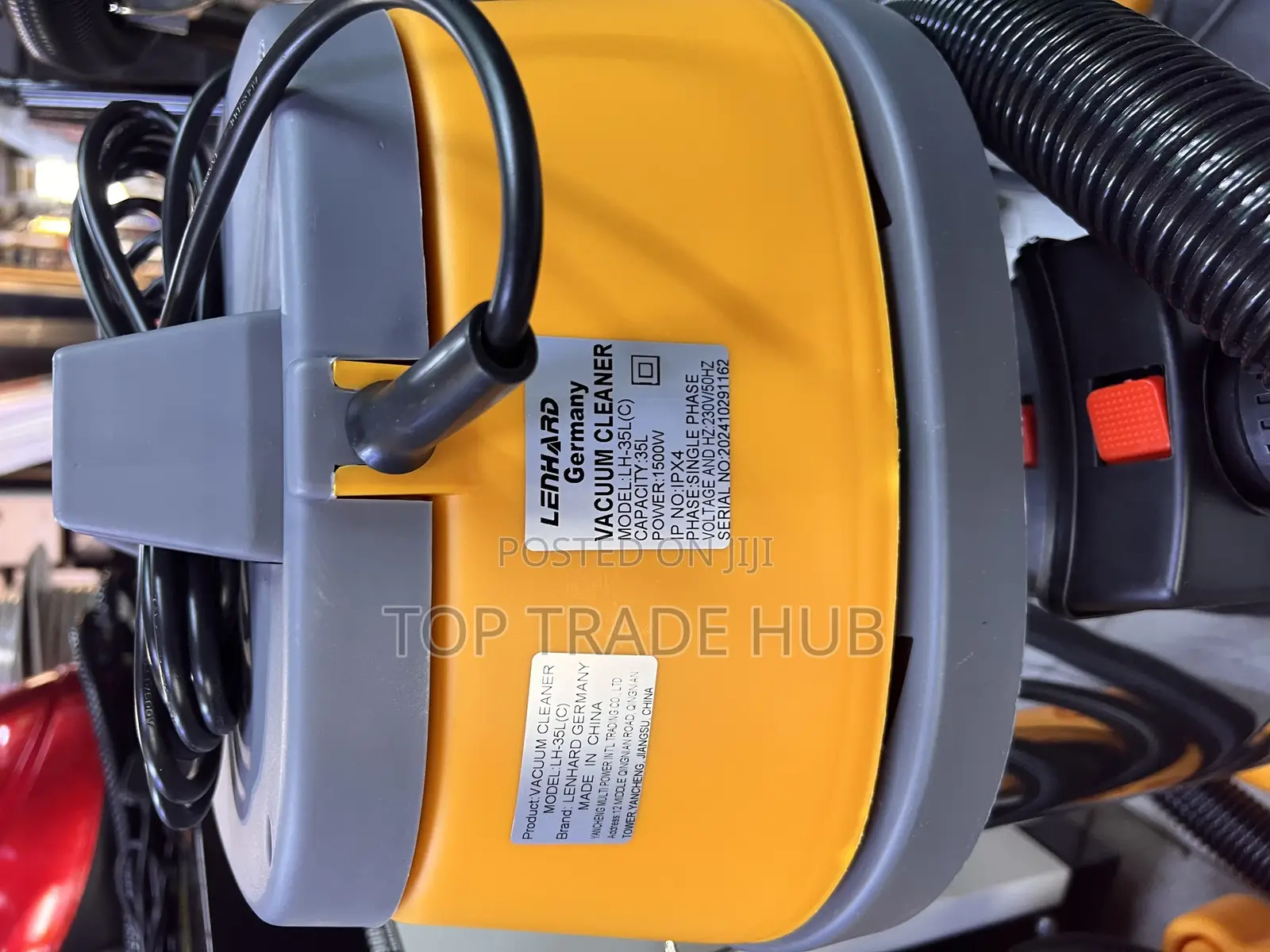 Lenhard Germany 35L Vacuum Cleaner 1500w