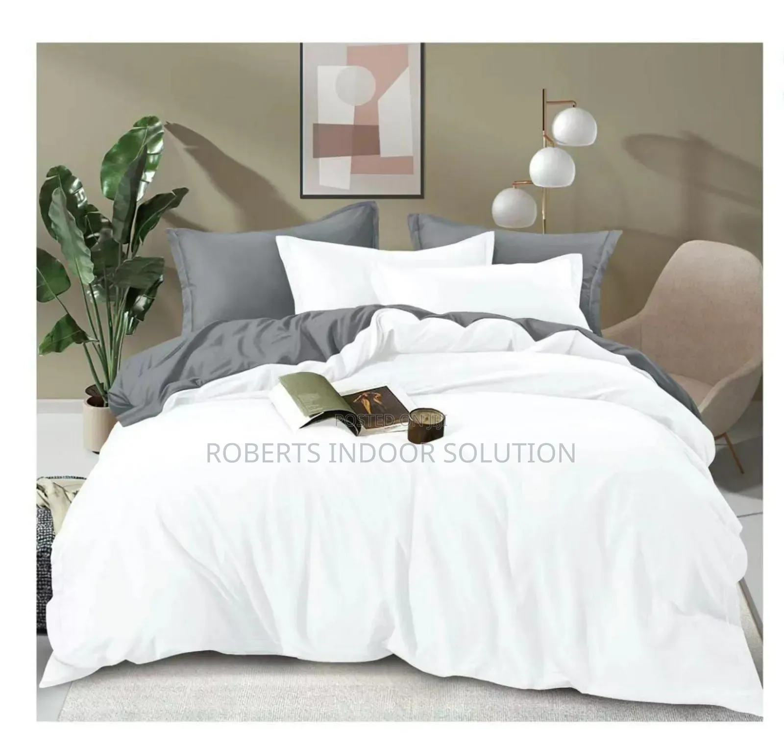 *Plain Double Sided Color Cotton Duvet Covers*