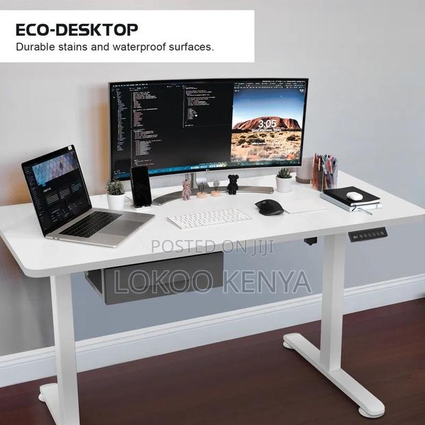 Office Desk: 180cm Height Adjustable Standing Desk - thumbnail 3
