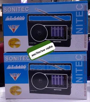 Sonitec St 5400 Portable Am/Fm/Sw Rechargeable Radio.